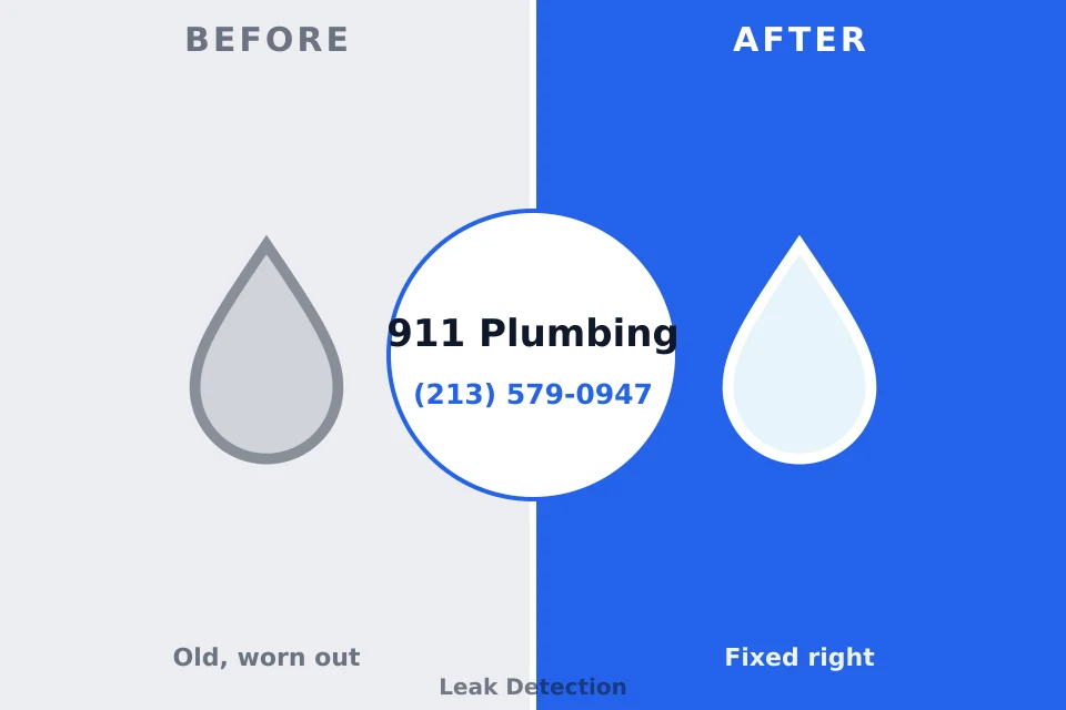 Before and after: plumbing repair Fennville, MI